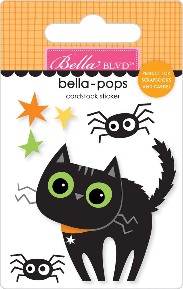 Bella Blvd - Boo To You Collection - Bella Pops - Spooky Kitty