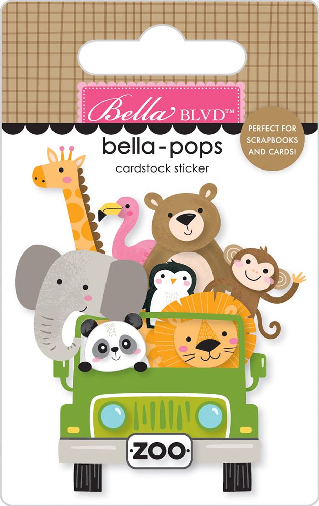 Bella Blvd - Zoo Day Collection - Bella Pops - Zoo Crew