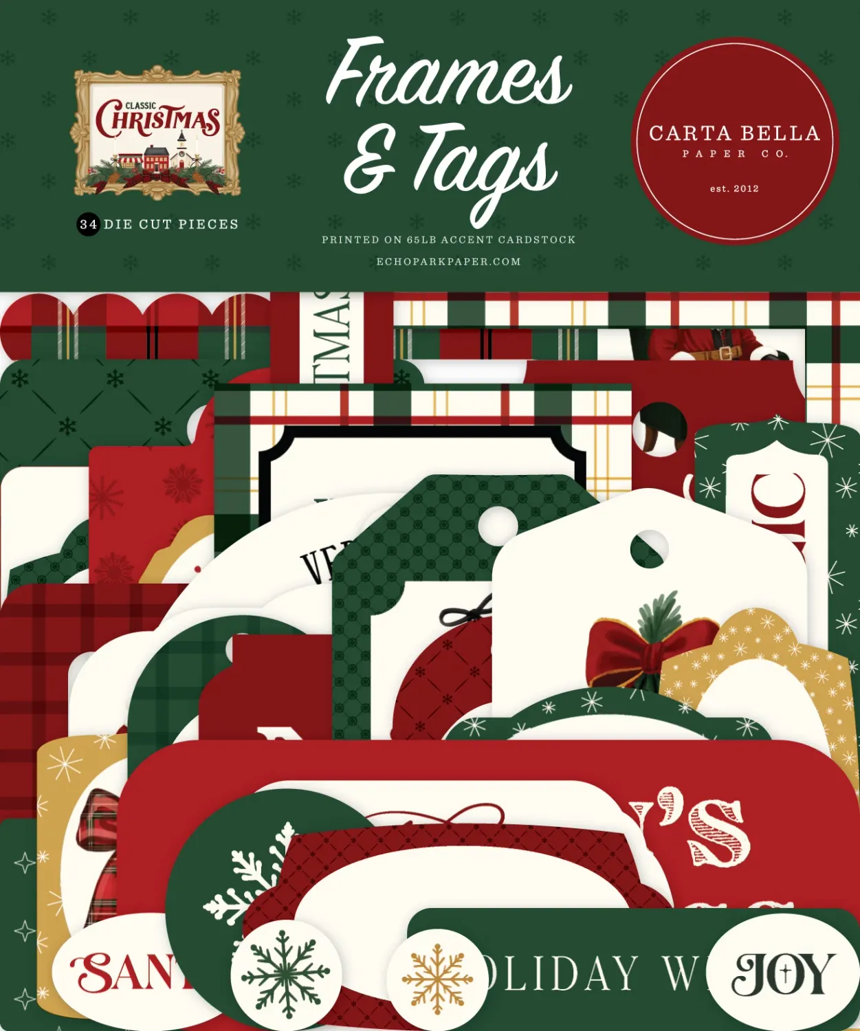 Classic Christmas Frames &amp; Tags