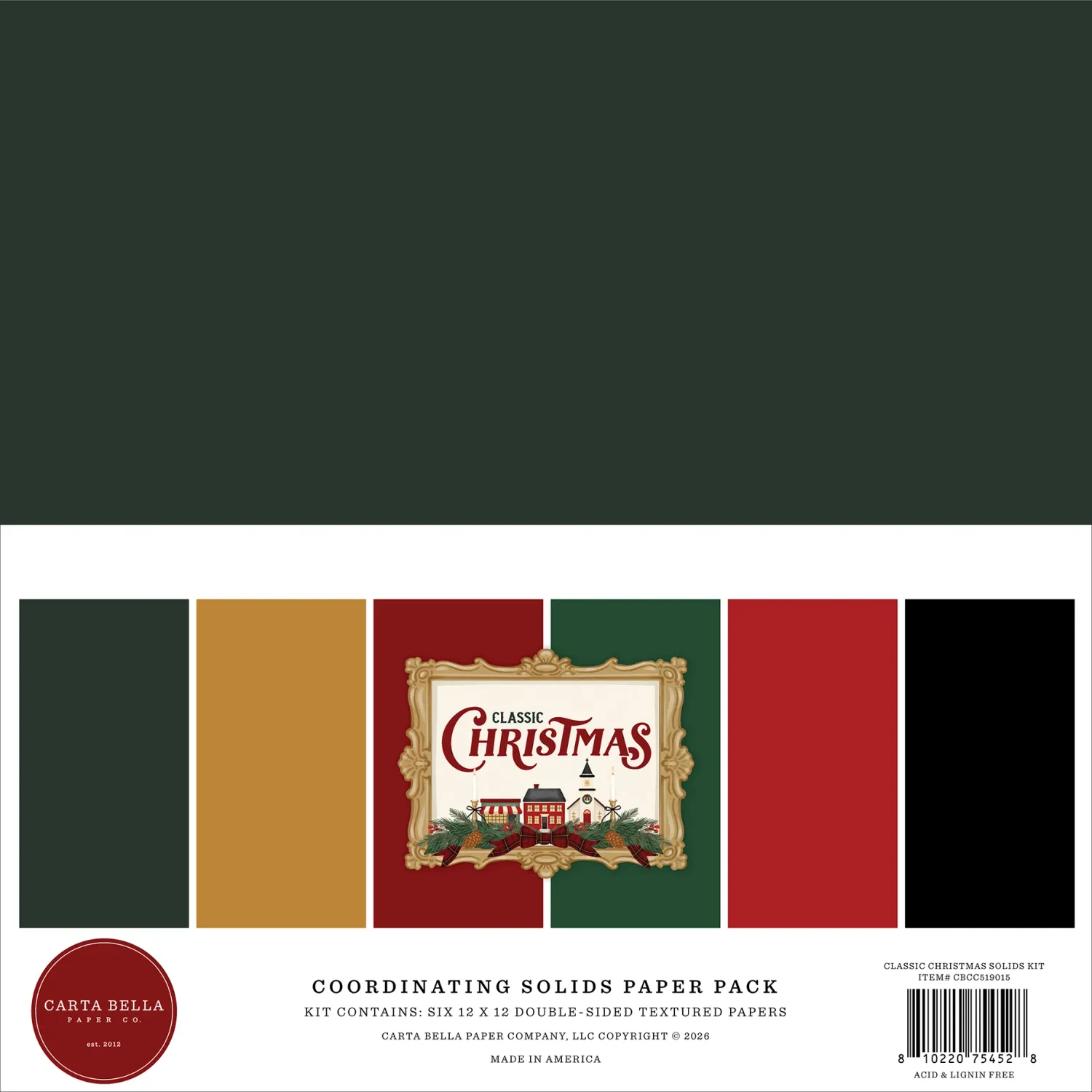 Classic Christmas Solids Kit