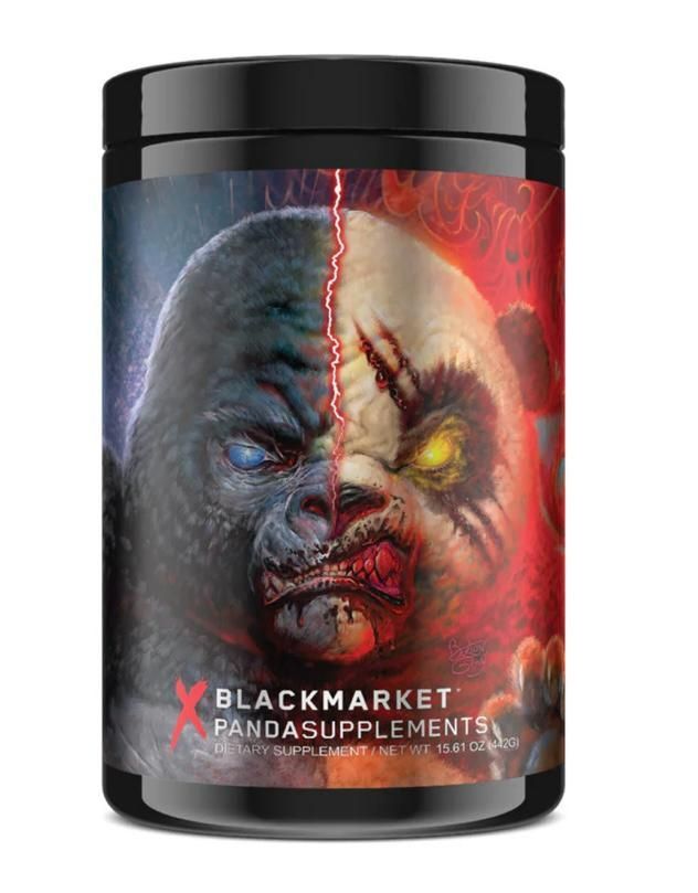 Panda Supps x Black Market GORILLA Collab Pre - Pandas Blood