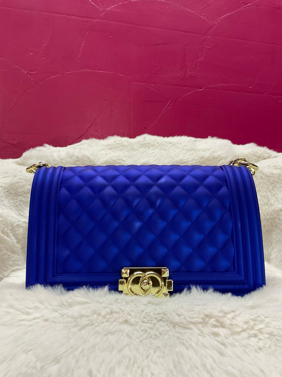 Blue Majesty Purse