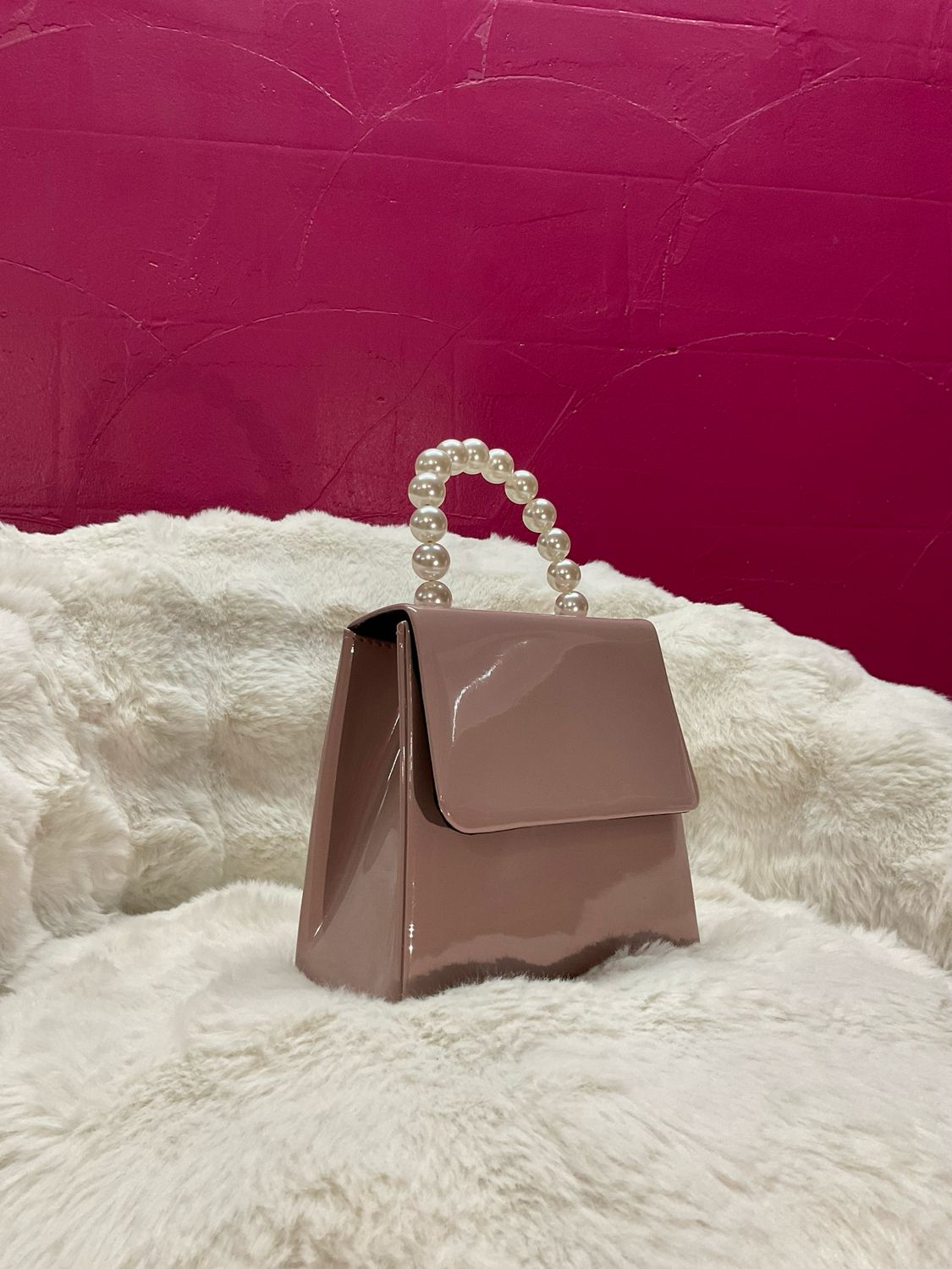 Mauve Pearl Aura Handbag