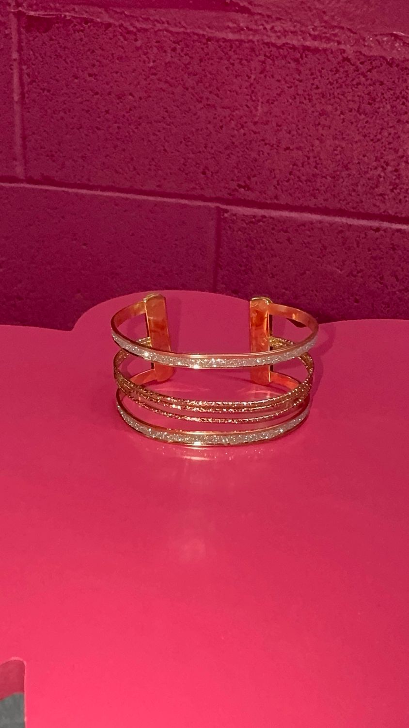 Gold and Silver Shimmer Bracelet