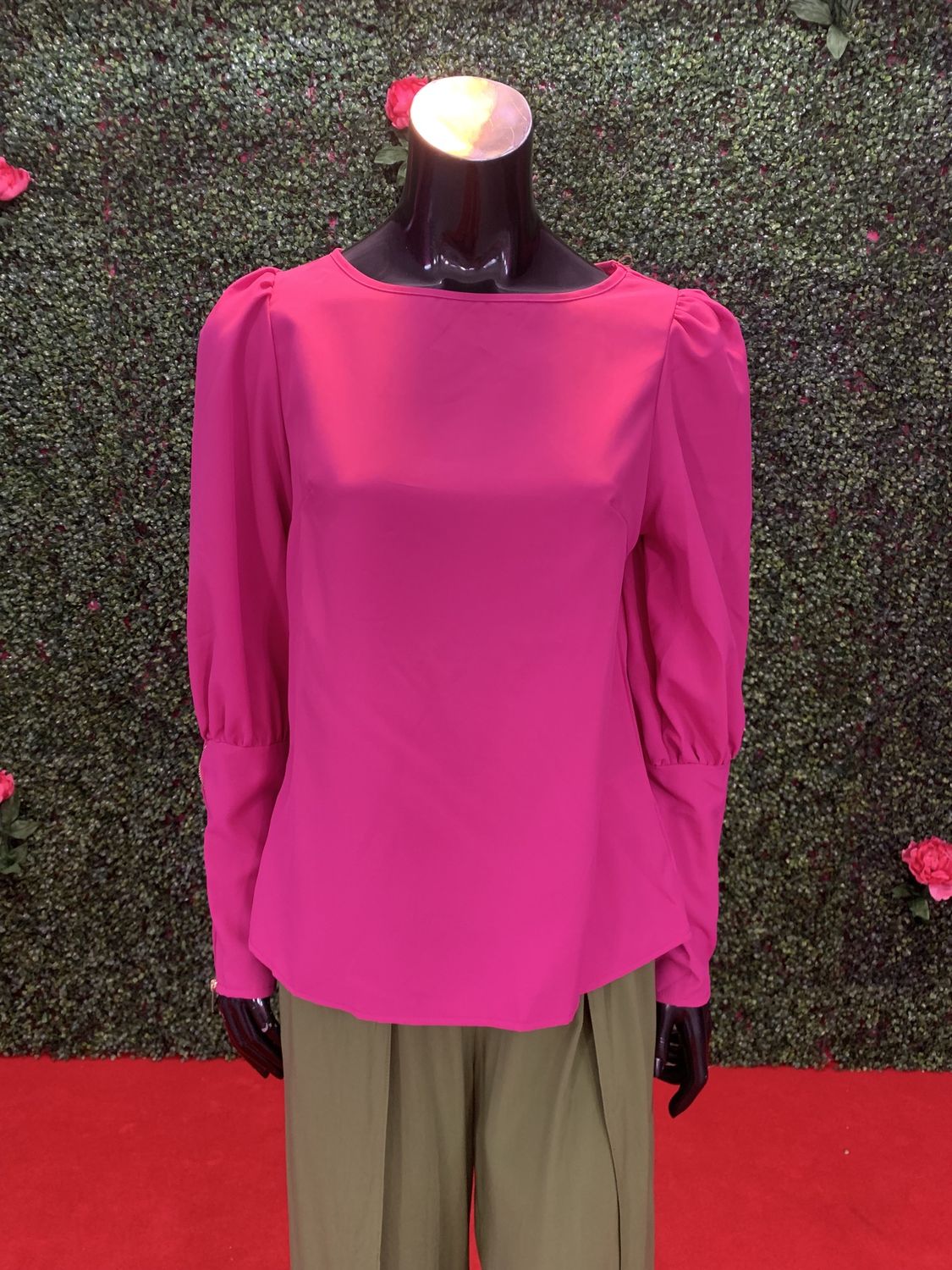 Fuschia Long Sleeve