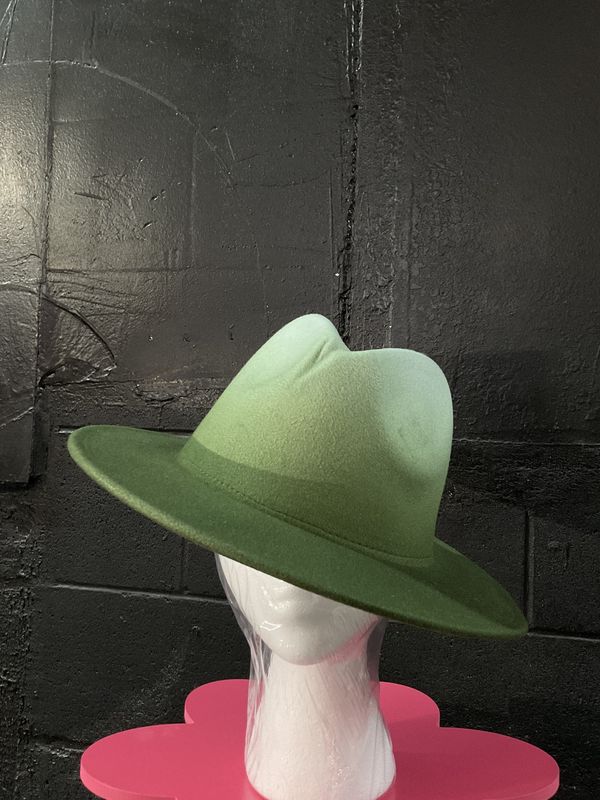Green Ombre Hat