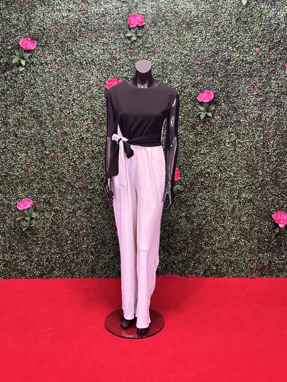 Black and White Pantsuit