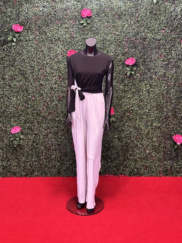 Black and White Pantsuit