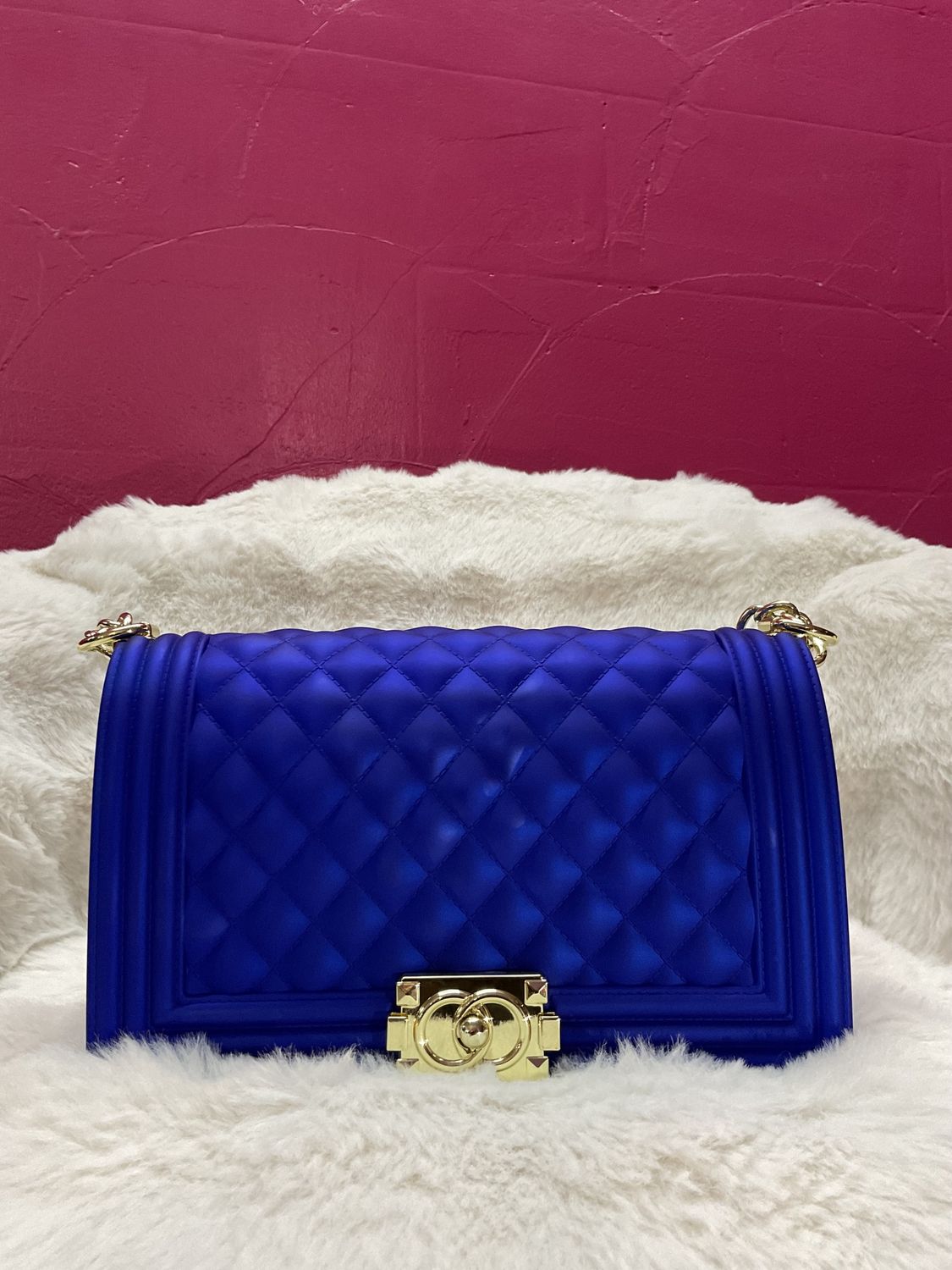 Blue Majesty Purse