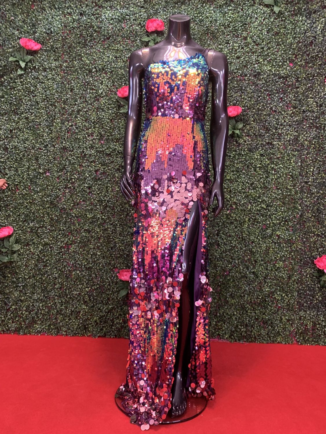 Pink Iridescent Gown