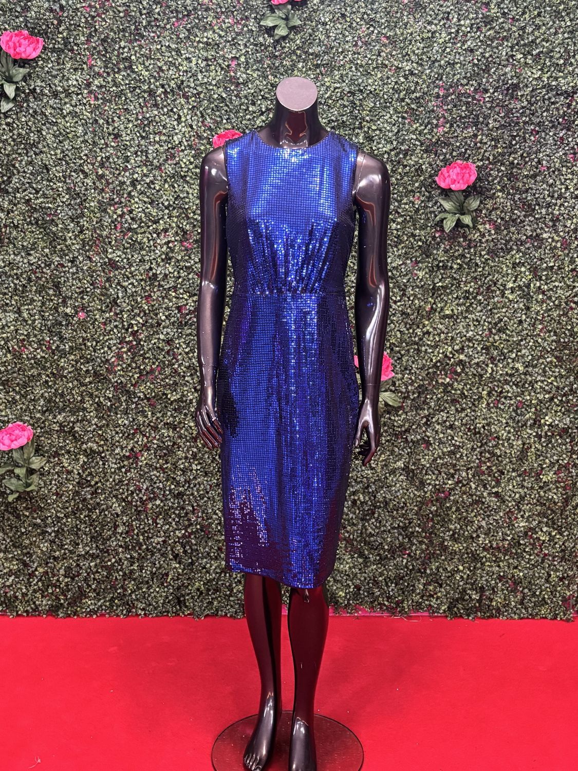 Royal Blue Shimmer Midi