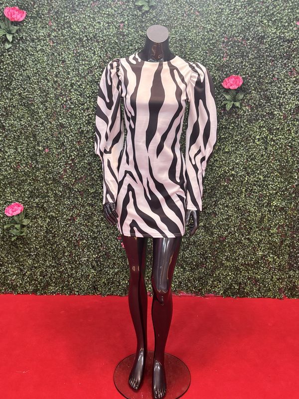 Zebra Print Long Sleeve