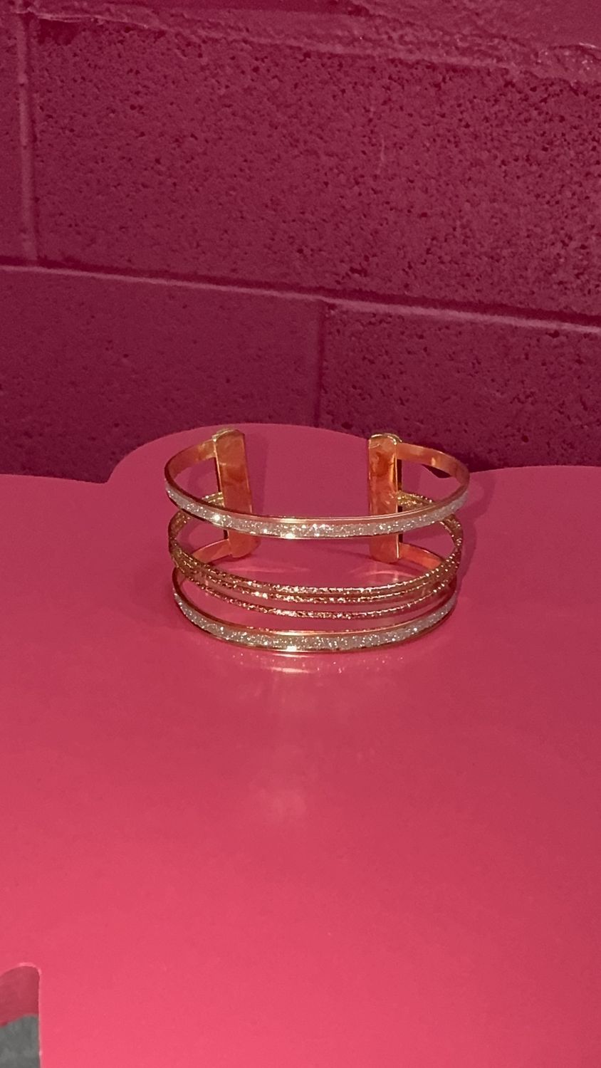 Gold and Silver Shimmer Bracelet