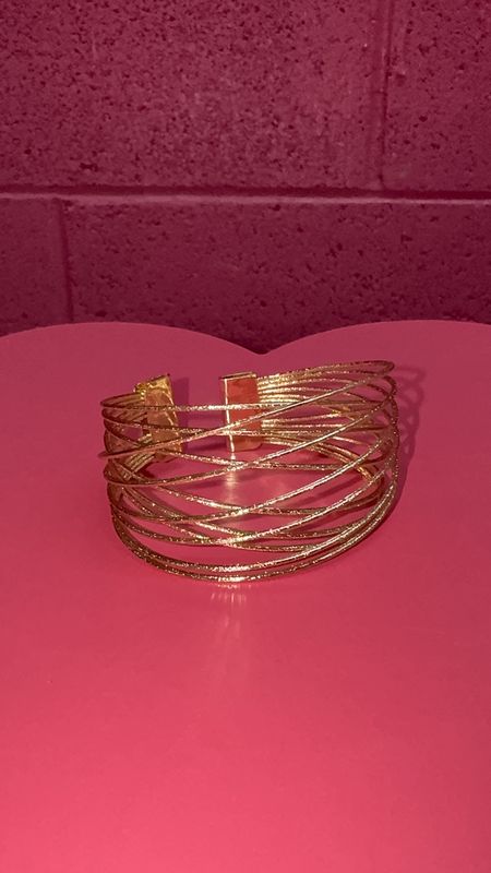 Gold Multi-Ring Bracelet