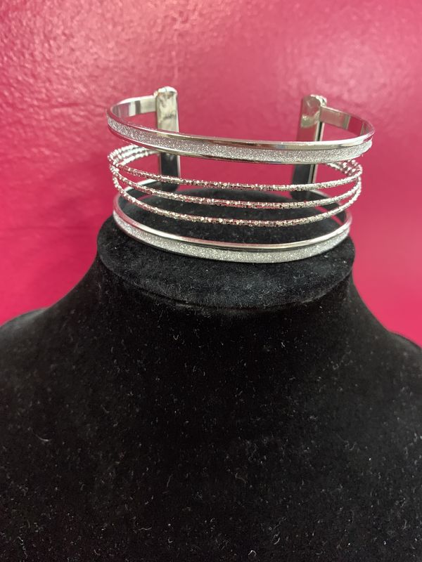 Silver Shimmer Bracelet