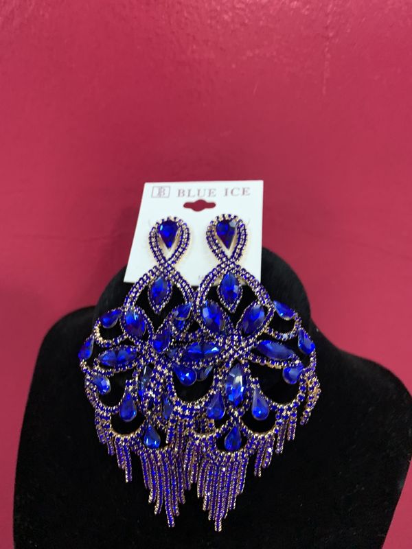 Shuttle Blue Earrings