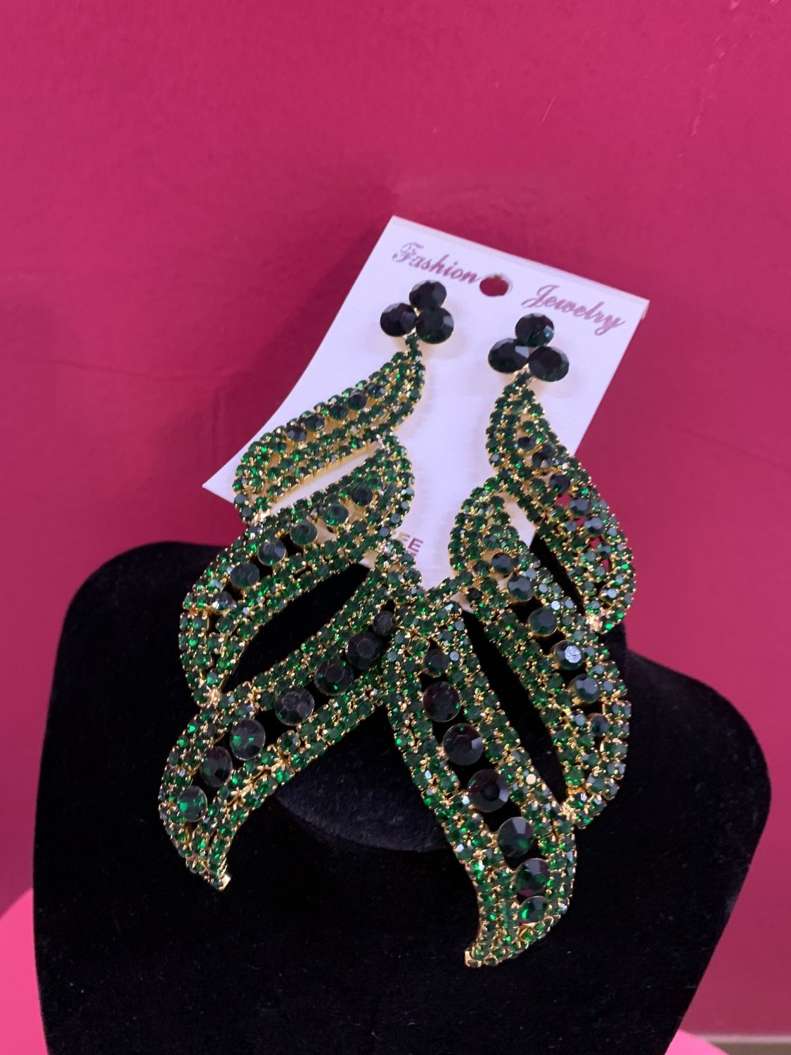 Royal Green Mist Earrings