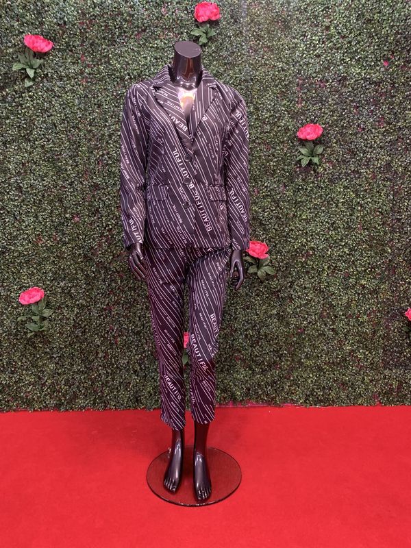 Beautiful Black Suit