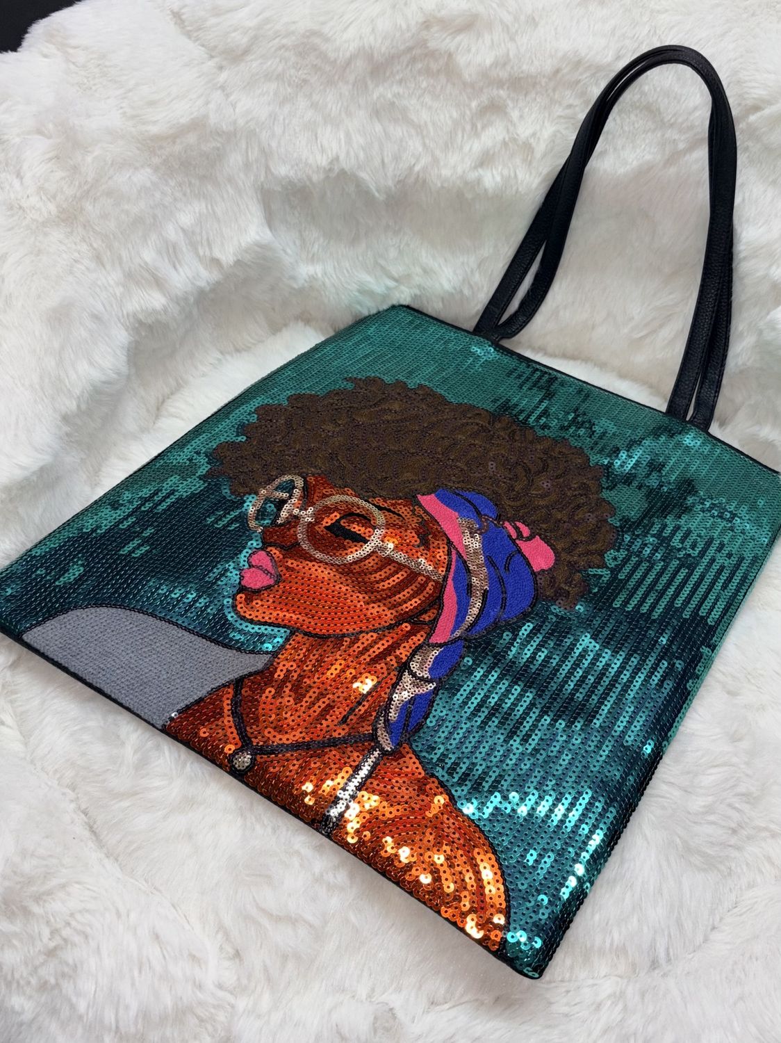 Green Queen Tote Bag
