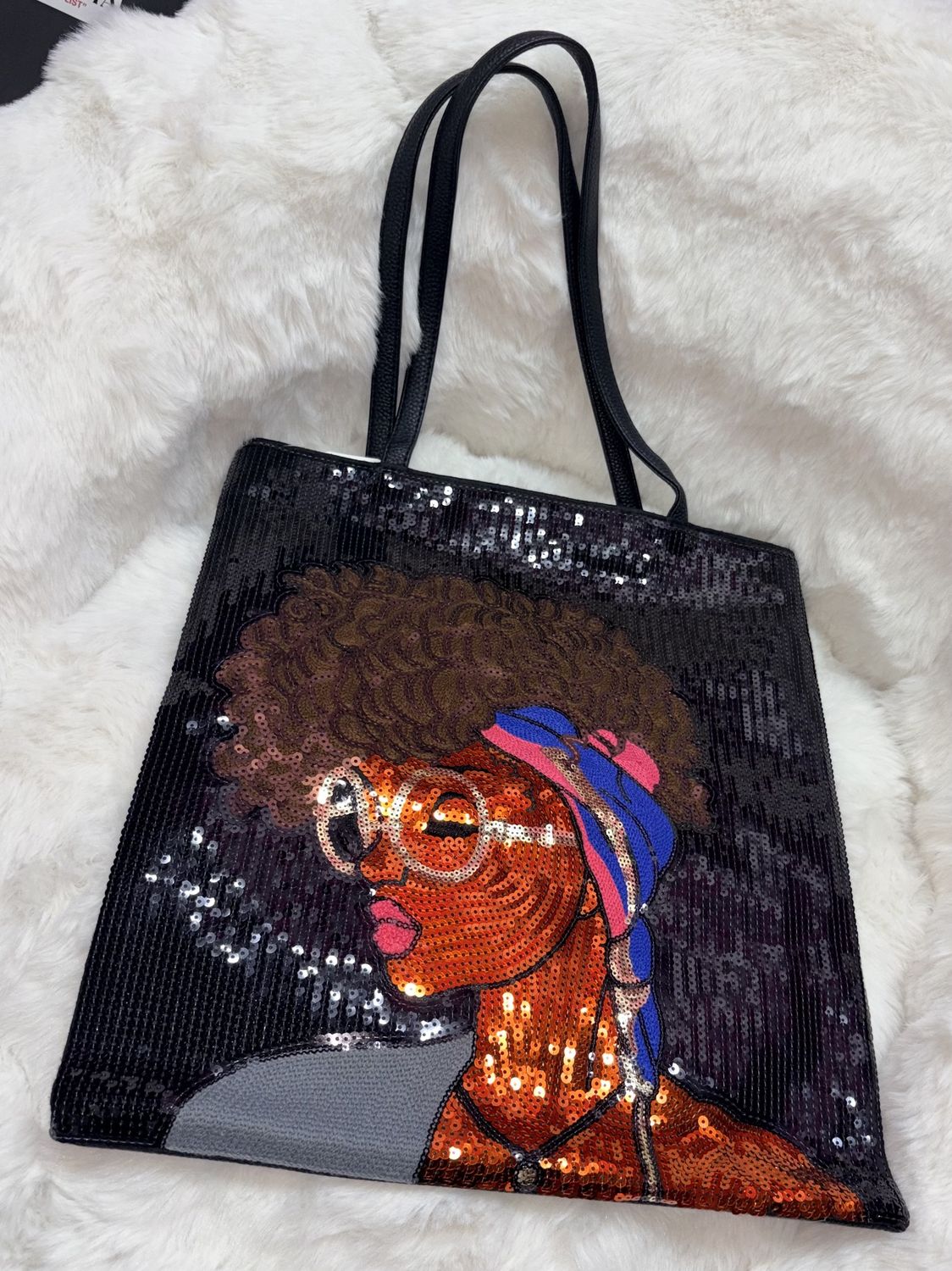 Black Queen Tote Bag