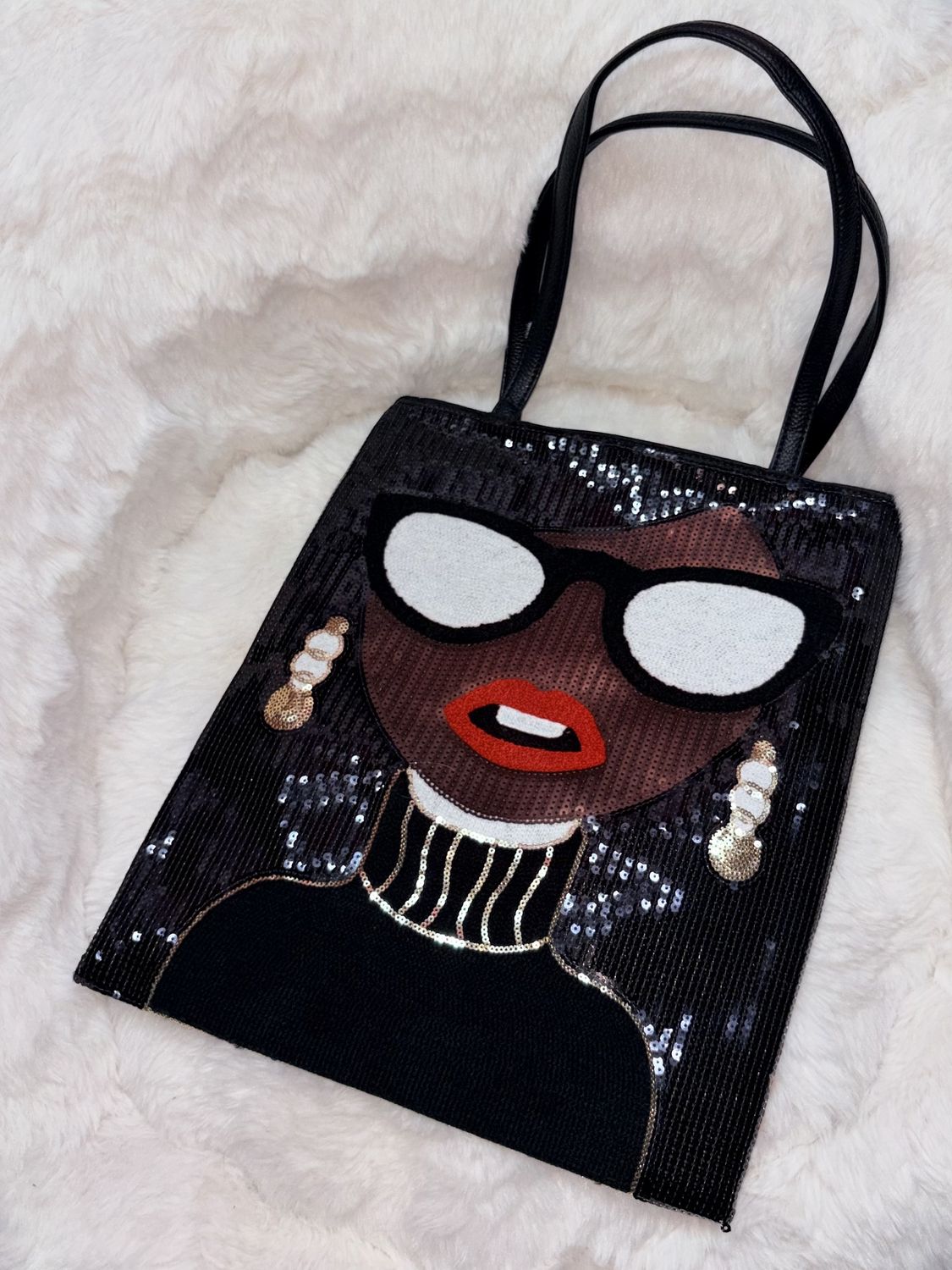 Ms.Sparkly Queen Tote Bag