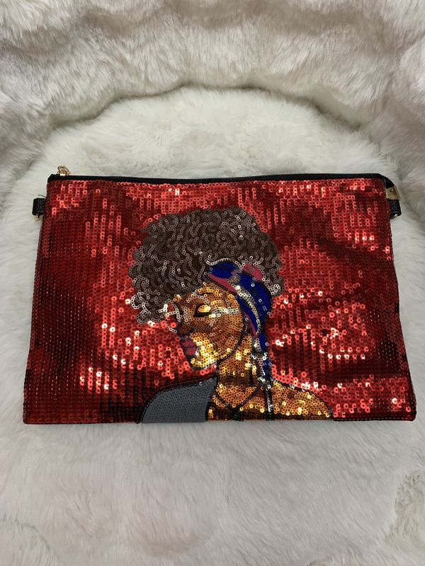 Red Queen Sparkle Handbag