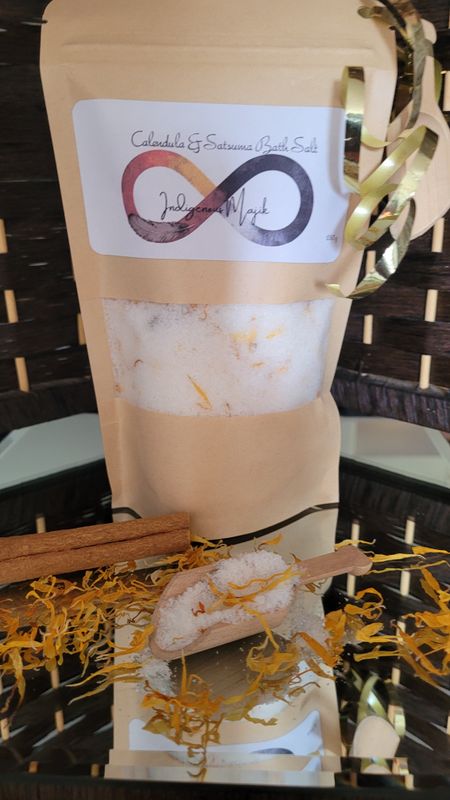 Calendula &amp; Satsuma Bath Salts
