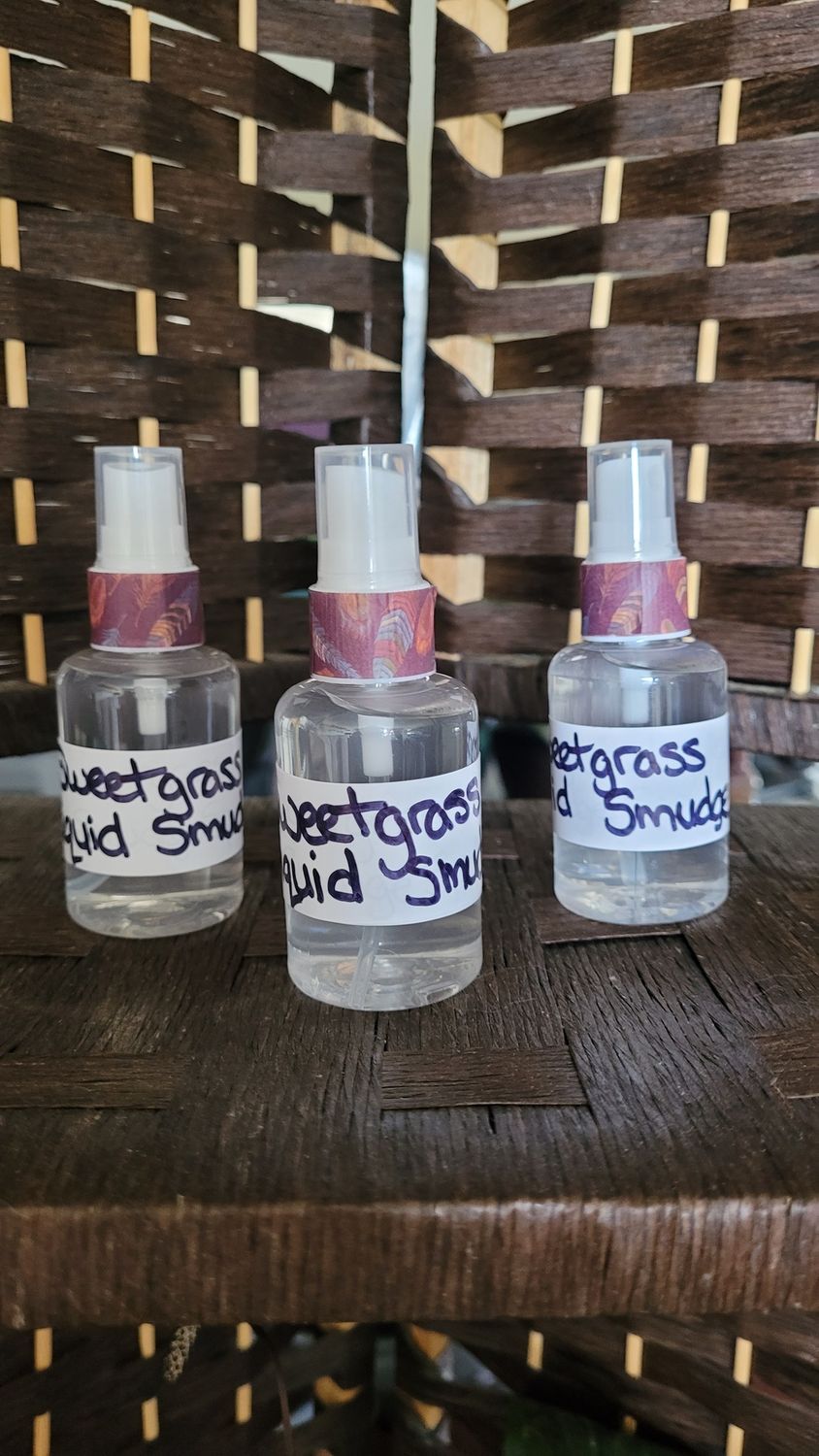 Sweetgrass Hydrosol Smudge Spray