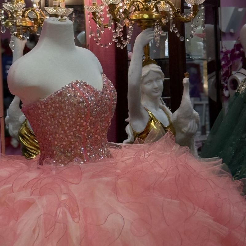 Pink Quincenera Dress