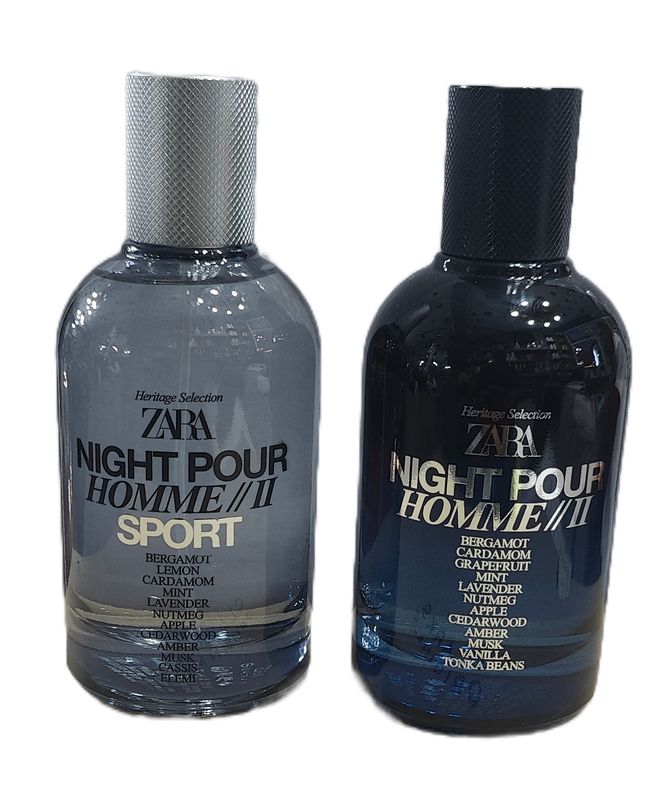 Zara Night Pour Homme //II Eau De Parfum 2x