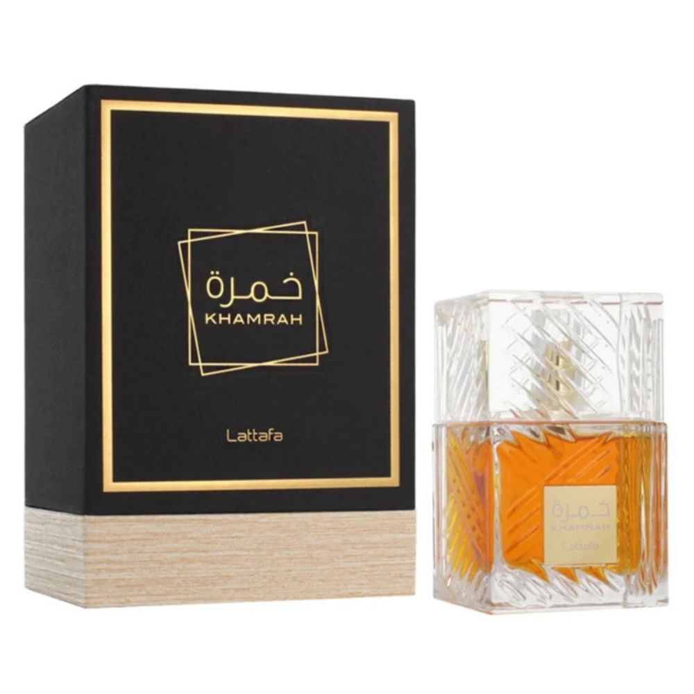 Lattafa Perfumes Khamrah For Unisex Eau De Parfum Spray, 3.4 Ounce