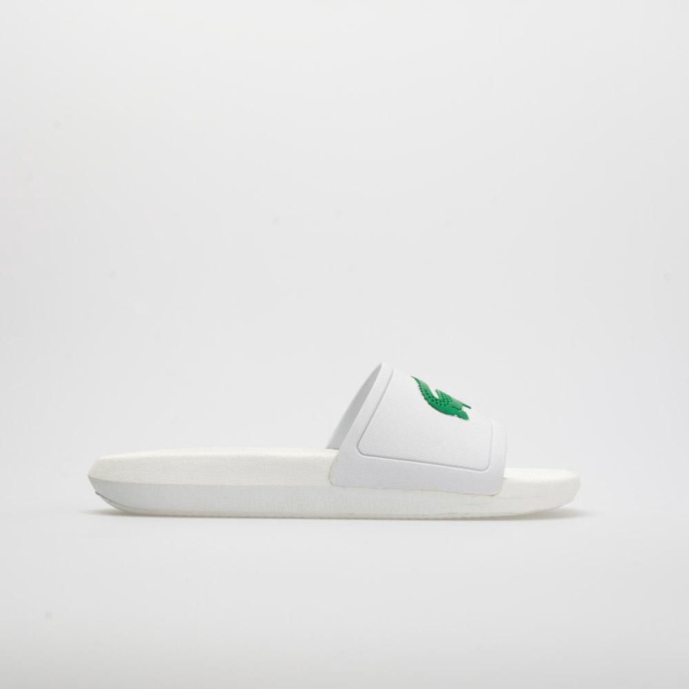 Lacoste Croco 119 1 CMA Men S Slides White/Green