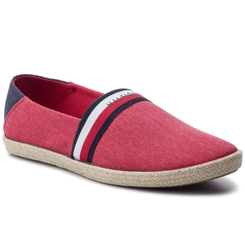 Espadrile TOMMY HILFIGER - Summer Slipon FM0FM02252 Rwb 020