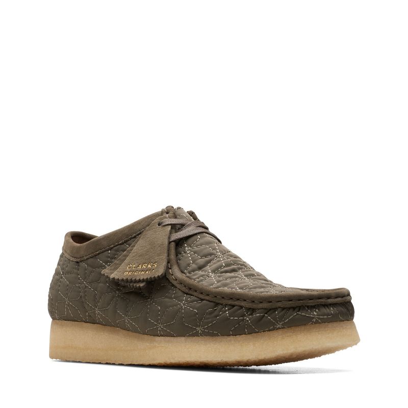 CLARKS Male Adult Men 8 26169733 Olive Combi