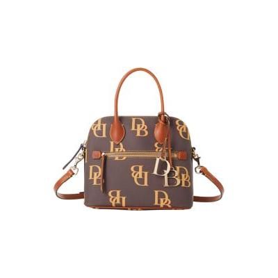 Dooney &amp; Bourke Monogram Domed Satchel