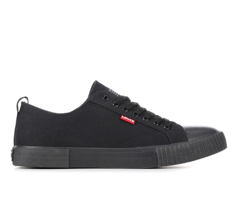 Levi&#39;s Men&#39;s Anikin Canvas Sneaker - Black Mono