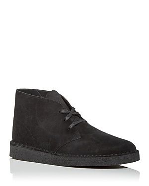 Clarks Desert Coal (Black Suede) Men&#39;s Shoes