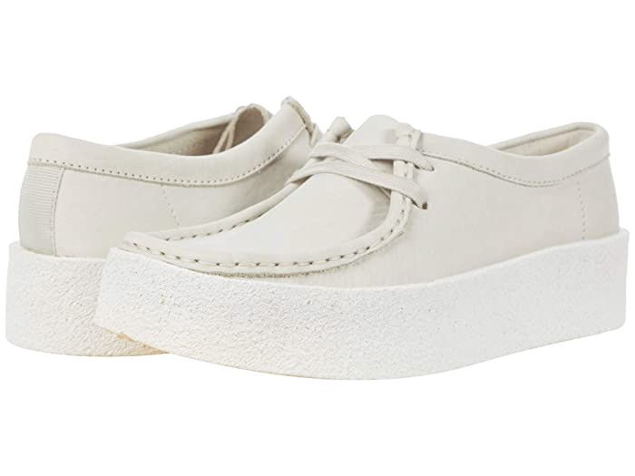 Chaussures Style Mocassin Wallabee Blanches Pour Femmes