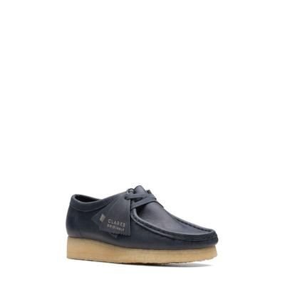 Clarks Womens Clarks Wallabee - Womens Shoes Navy