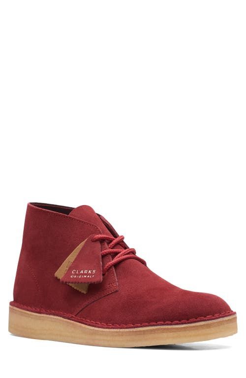 Clarks(r) Coal Desert Boot in Brandy Suede at Nordstrom, Size 13