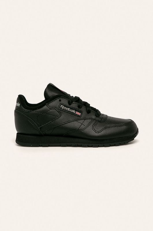 Reebok Youth Boys&#39; Classic Leather Sneaker in Black