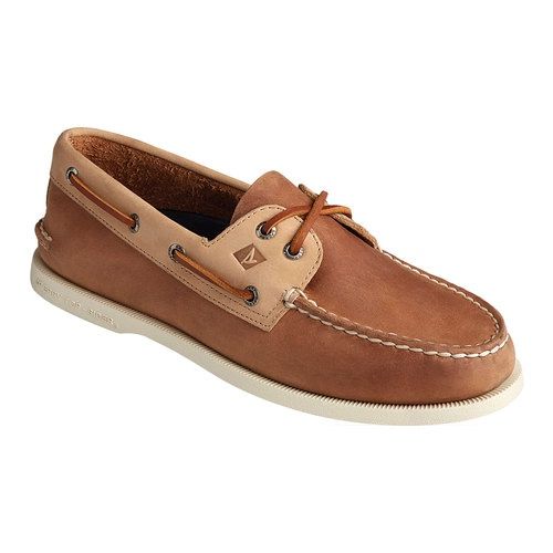 Sperry a/0 2-Eye Mens Brown Shoes Leather -