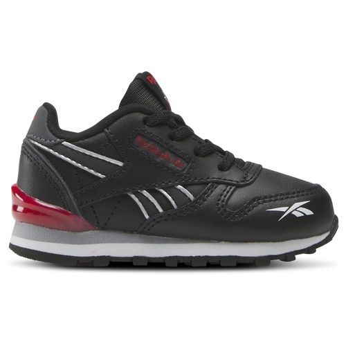 Reebok Boys Reebok Classic Leather Step N Flash - Boys&#39; Toddler Running Shoes Black/Grey