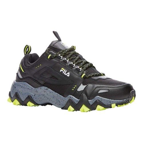 Fila Men S Oakmont Tr Shoes Black/Sfty/Csrk