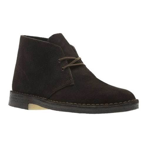 Clarks Desert Boot (Brown Suede 1) Men's Lace-up Boots