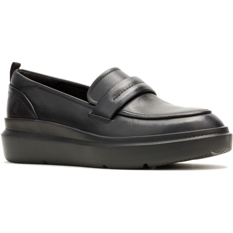Hush Puppies Joy Penny Loafer Shoe Black HPW11142
