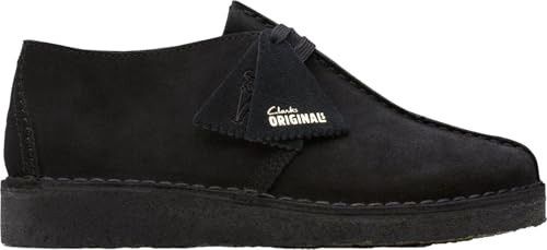 Clarks Desert Trek Black Suede