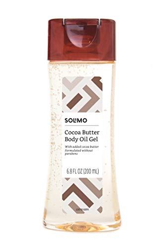 Solimo Cocoa Butter Body Oil Gel 842379153853