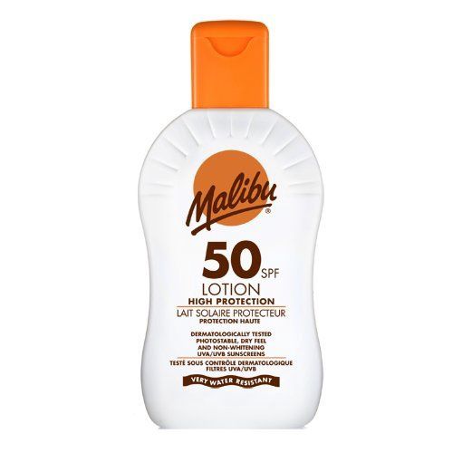 Malibu High Protection Sun Lotion SPF50 200 Ml 5025135113376