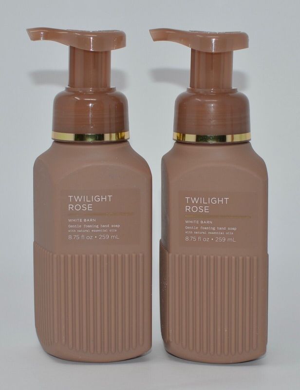 Bath &amp; Body Works Twilight Rose Gentle Foaming Hand Soap Wash Pump White Barn 667557951058